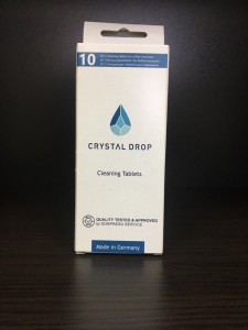 Таблетки для чистки кофемашин Crystal Drop 10шт х 2г