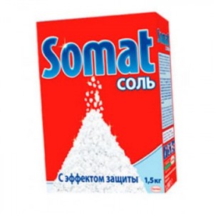 Соль для посудомоечных машин Сомат 1,5 кг